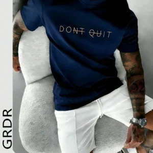 GRDR Men's Fashionable Printed Loose Short Sleeve T-Shirt | Exquisite Design | Summer Essential | Easy To Match | Showcase Your Style